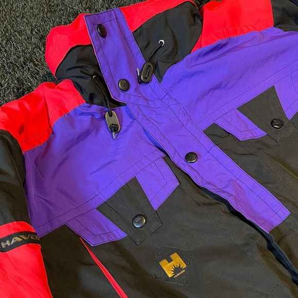 Vintage Mens Ski Jacket - HAVOC - Picture 4 of 6